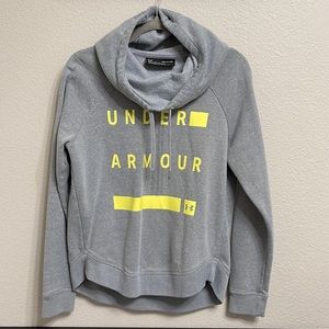 Pre-Loved Gray Under Armour hoodie Size Small